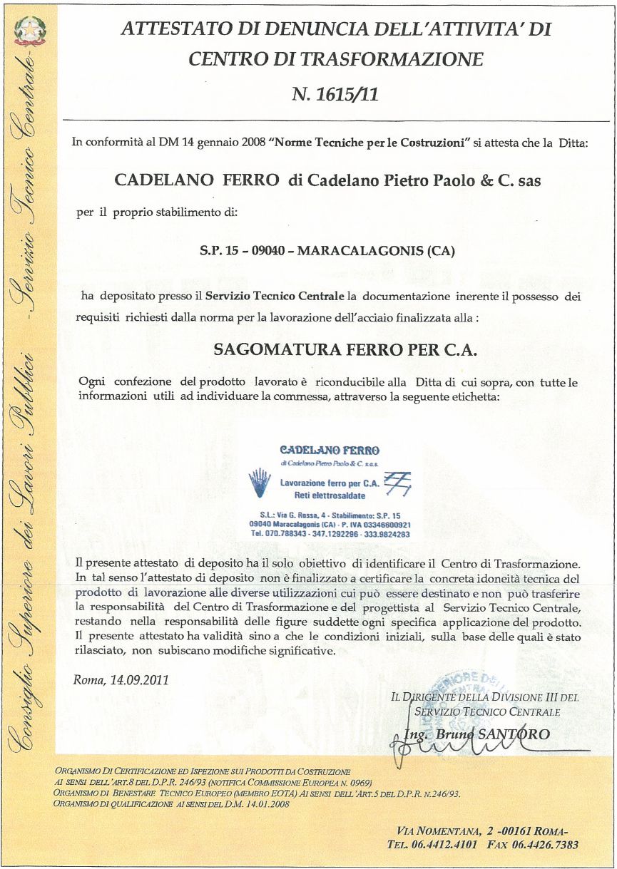 Certificato_Centro_Trasformazione